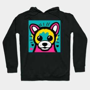 Toddler Boys Puppy Art Hoodie